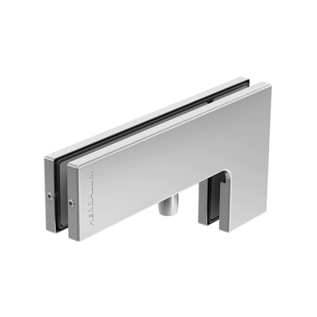 Herrajes superior L para puerta de vidrio SKU:1034