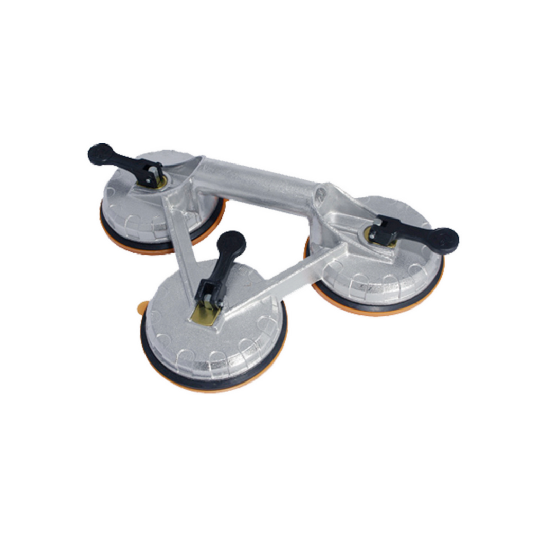 Ventosas de Aluminio Triple 100kg  SKU:106610000